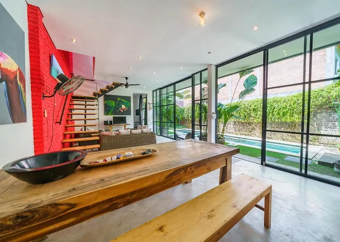Villa The Jungalow - 2Br Berawa Villa Near Beach, Cafe Del Mar & Padel *